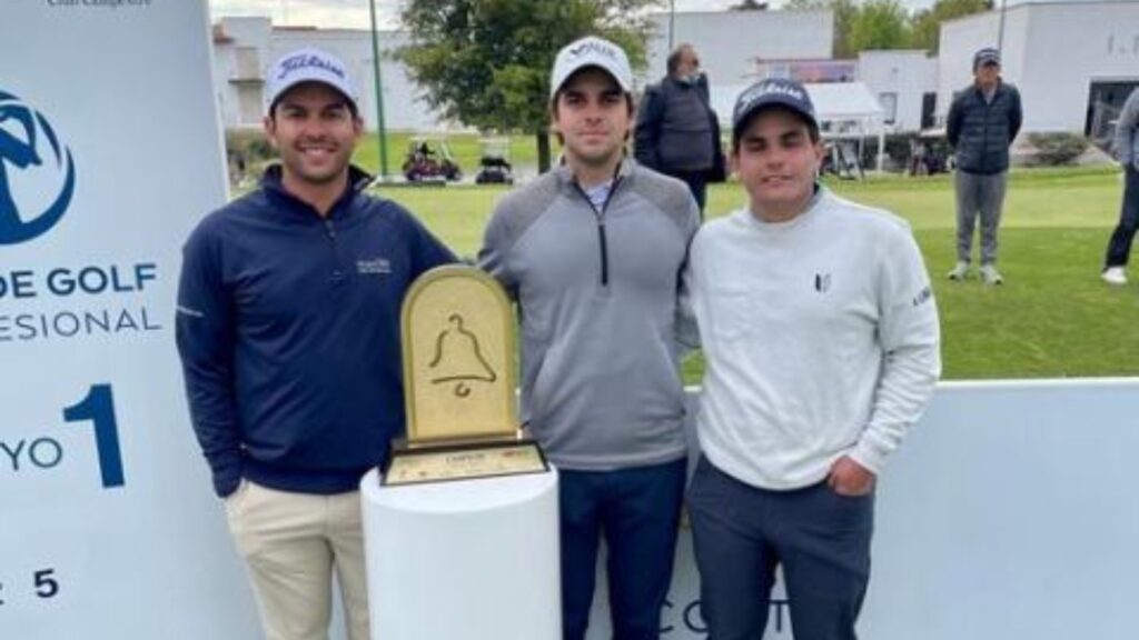 José Toledo brilla en la Gira de Golf Profesiona en Querétaro