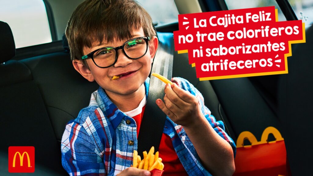 La Cajita Feliz de McDonald´s sin colorantes ni saborantes artificiales