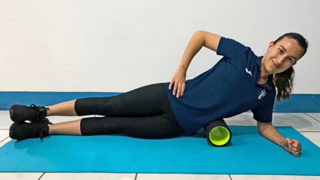 Foam roller como método de autoliberación miofascial