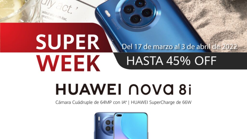 Huawei hace una extraordinaria baja de precios durante la Super Week