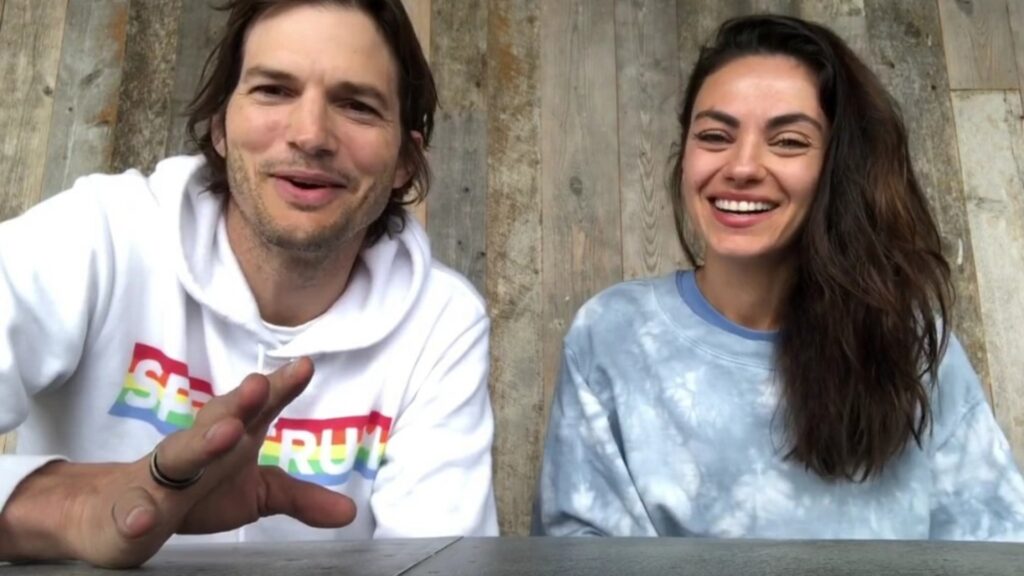 Mila Kunis y Ashton Kutcher envían  donación a refugiados de Ucrania