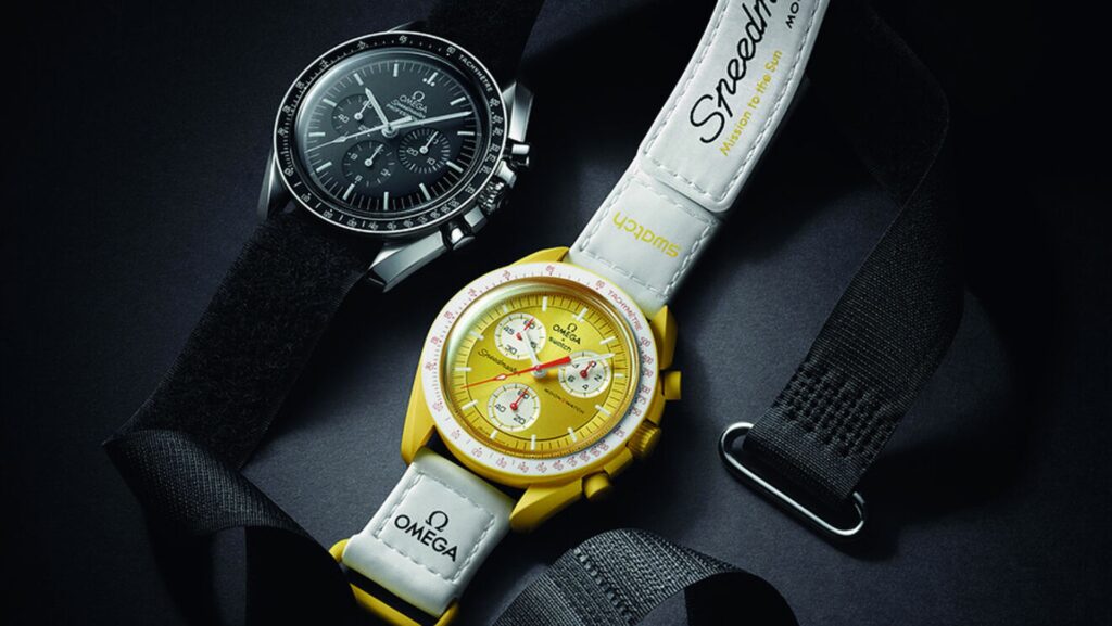 Swatch rinde homenaje al Omega Speedmaster Moonwatch