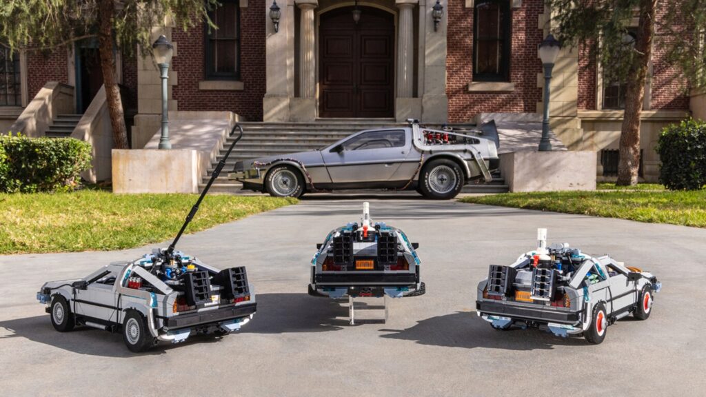 LEGO presenta el DeLorean de 'Regreso al Futuro