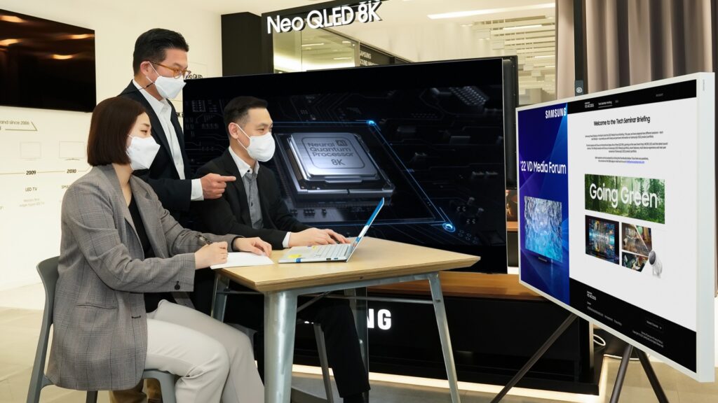 Samsung Electronics organiza el Media Forum 2022 que muestra las últimas innovaciones en Neo QLED 8K