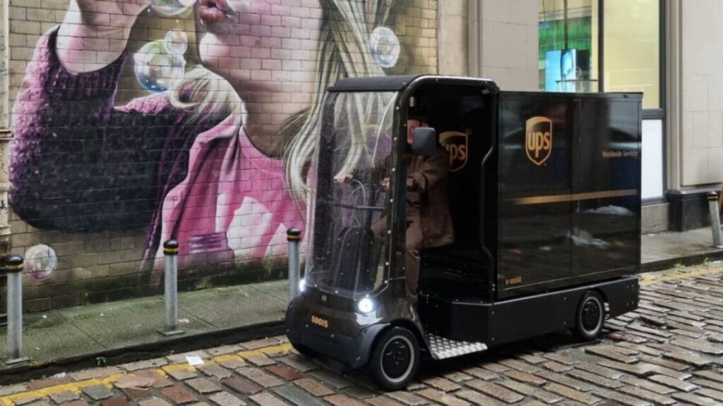 UPS prueba cuatriciclos eléctricos para entregas urbanas