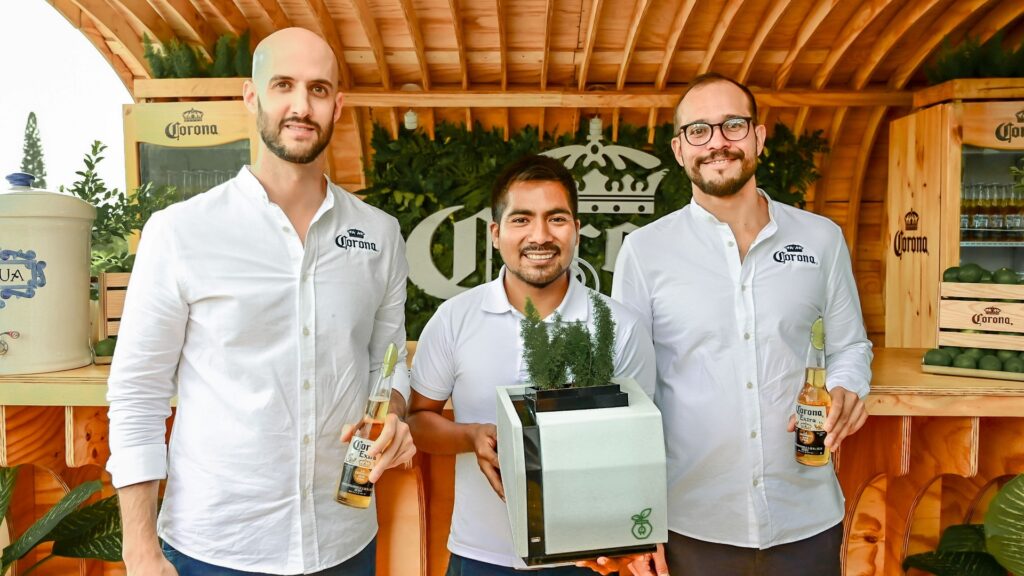 Cerveza Corona presenta una propuesta con tecnología 100% natural con Corona Bar