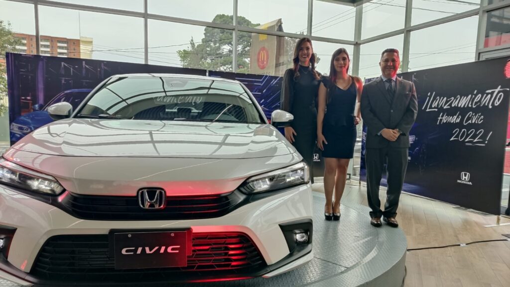 Llega a Guatemala la 11ª generación de Honda Civic