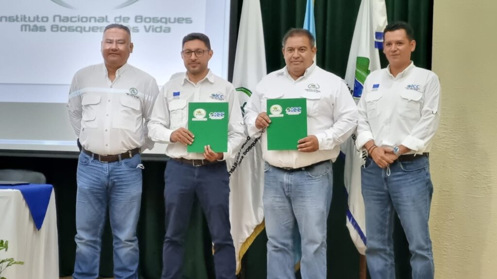 INAB e ICC unen esfuerzos por la conservación de los bosques de Guatemala