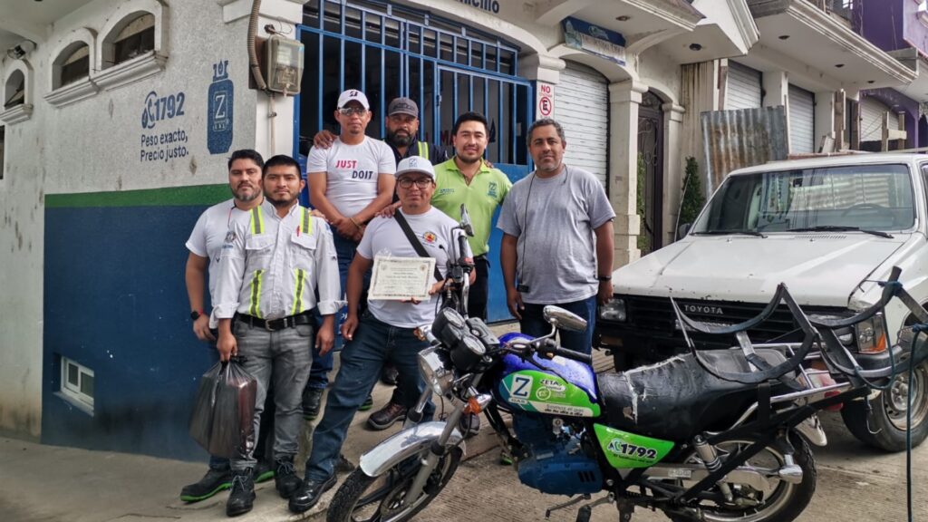 Zeta Gas capacita a Bomberos Voluntarios de San Marcos sobre el manejo del Gas Licuado de Petróleo