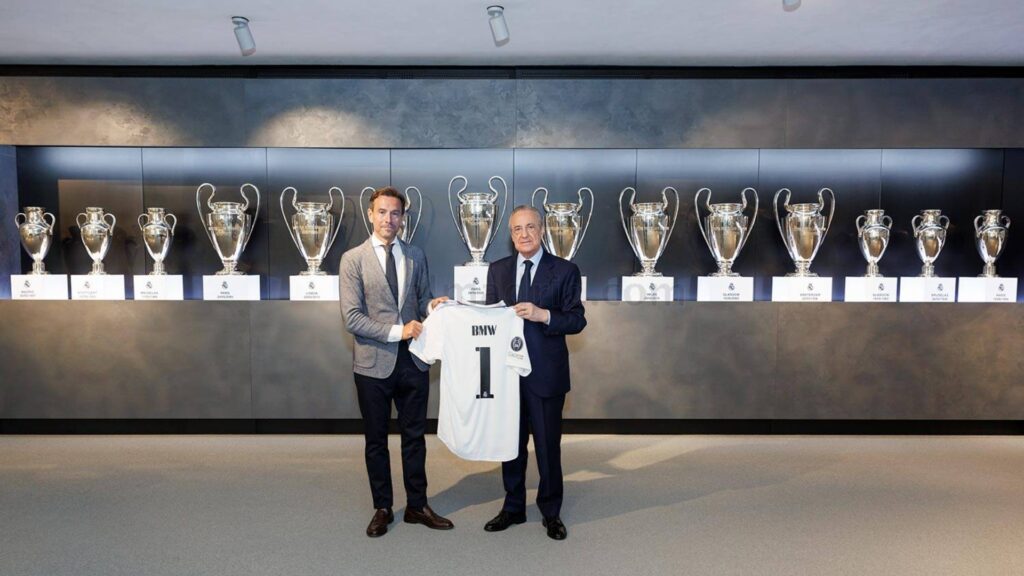 Real Madrid y BMW colaboran por la movilidad, la sostenibilidad y la diversidad del futuro
