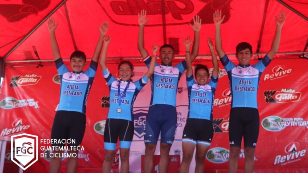 Guatemala encabezó los Juegos Nacionales de ciclismo