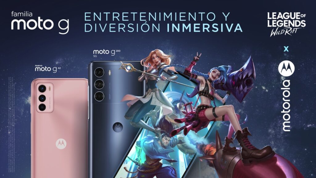 Motorola se une a Riot Games para seguir impulsando la industria móvil con Wild Rift