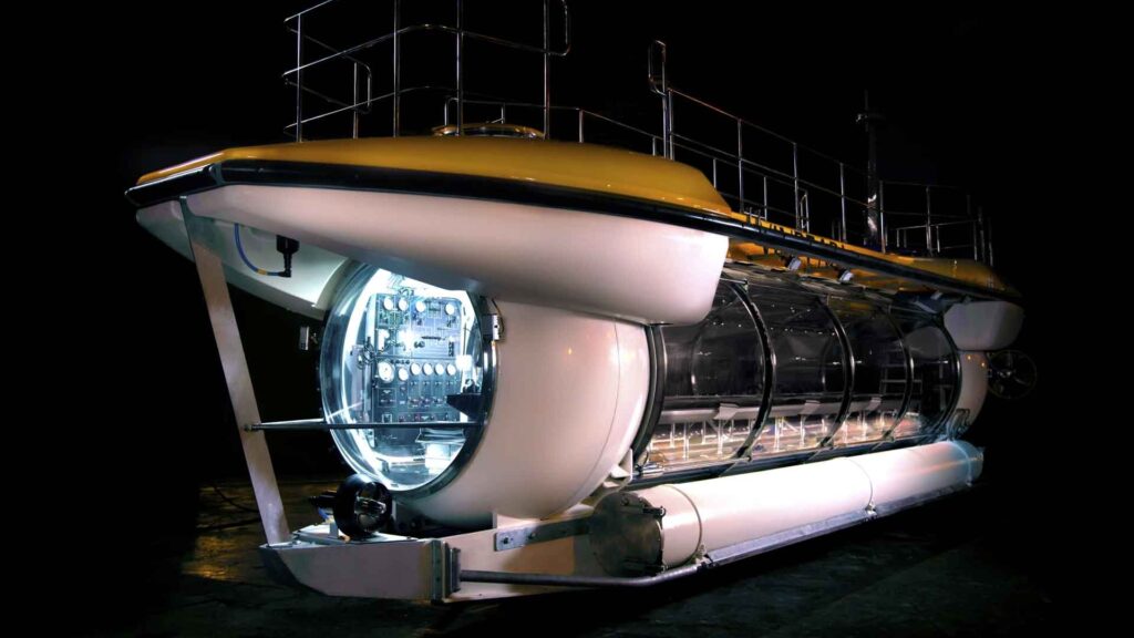 Triton DeepView 100/24 el primer submarino turístico del mundo