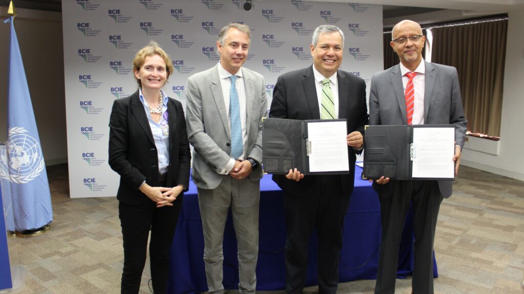 BCIE y Naciones Unidas firman acuerdo para impulsar el desarrollo sostenible