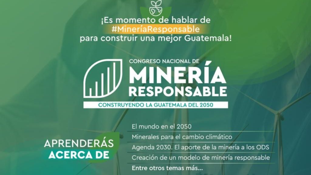 CIG Y GRENAT anuncian el primer Congreso Nacional de Minería Responsable