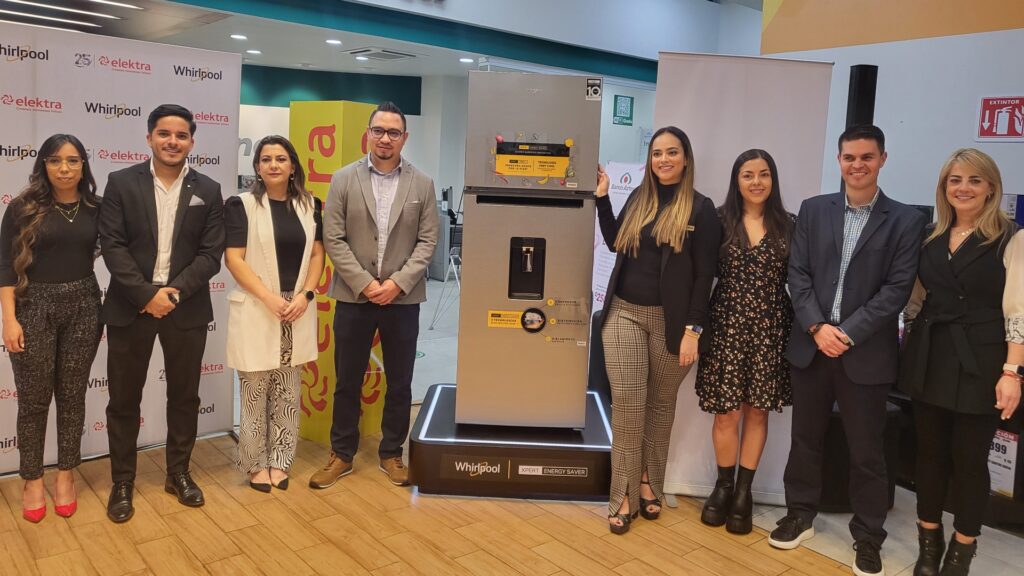 Whirlpool y Elektra presentan la nueva línea de refrigeradores Xpert Collection