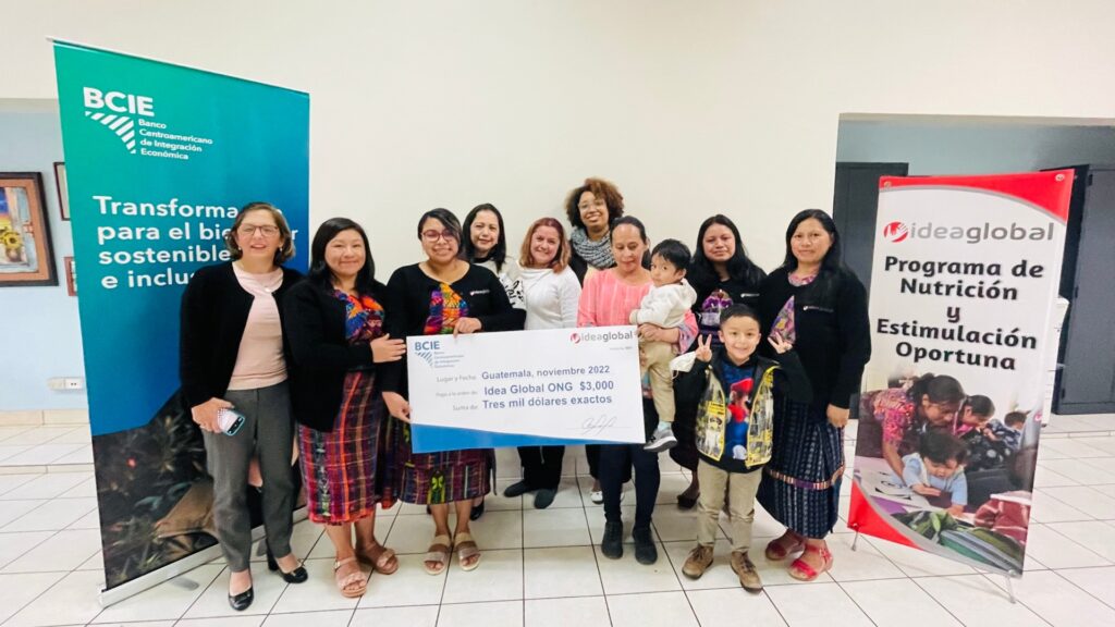 BCIE apoya programa infantil de estimulación temprana y nutrición que beneficia a niños guatemaltecos