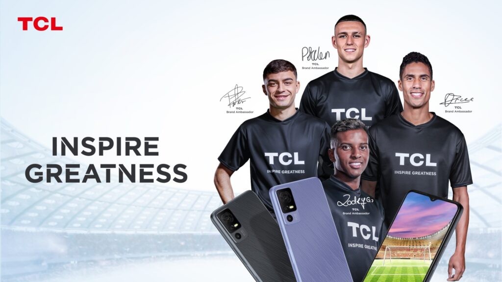 Rodrygo Goes, Pedri González, Raphael Verane y Phillip Foden embajadaores TCL en Qatar