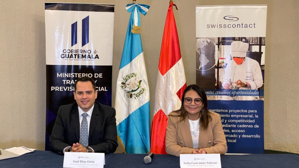 MINTRAB y Swisscontact Guatemala afianzan la alianza estratégica durante el 2022