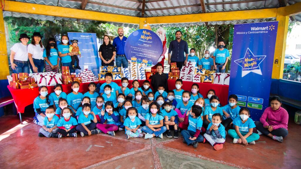 Walmart llevó el espíritu navideño a guatemaltecos en situación de vulnerabilidad