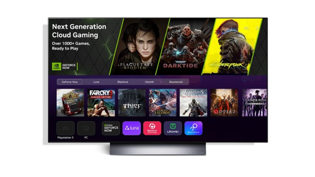 LG tv sube de nivel al promocionar una amplia selección de servicios