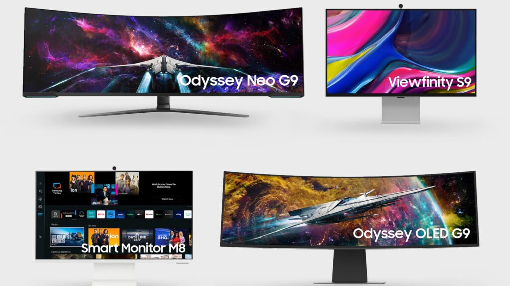 Samsung presenta CES sus nuevas líneas de monitores Odyssey, ViewFinity y Smart