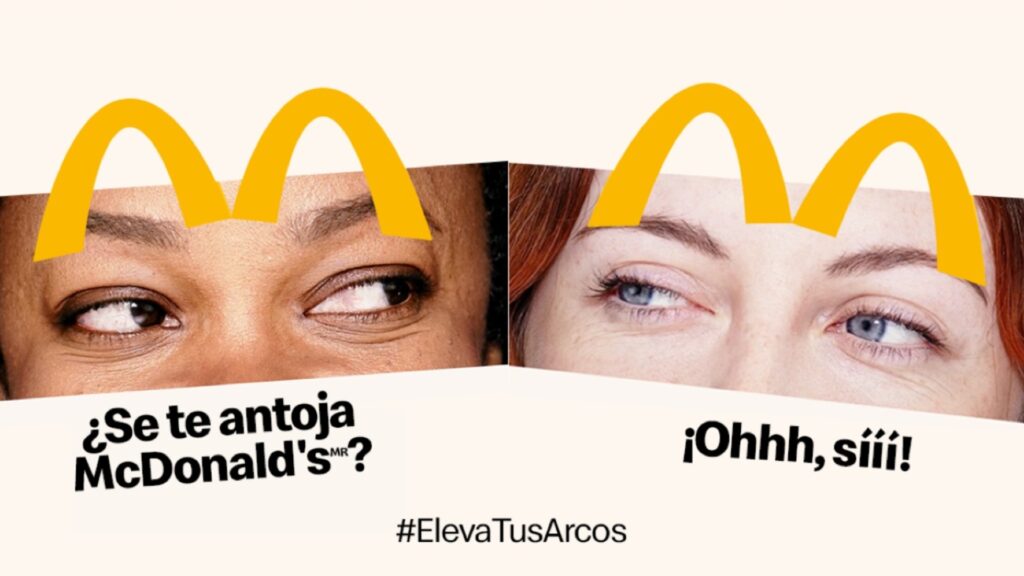 #ElevaTusArcos la nueva forma de decir ¿Vamos a McDonald’s?
