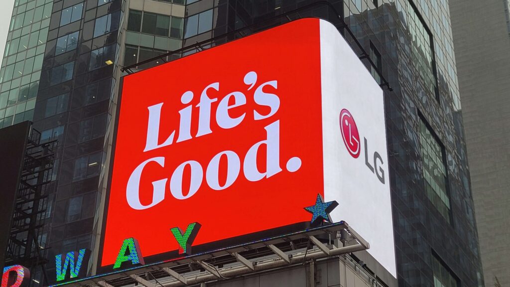 Sonríe al mundo con LG y su nueva identidad de marca