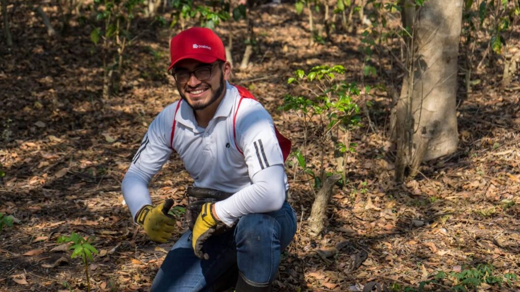 Colaboradores de BAC celebran el día de la tierra plantando árboles en familia