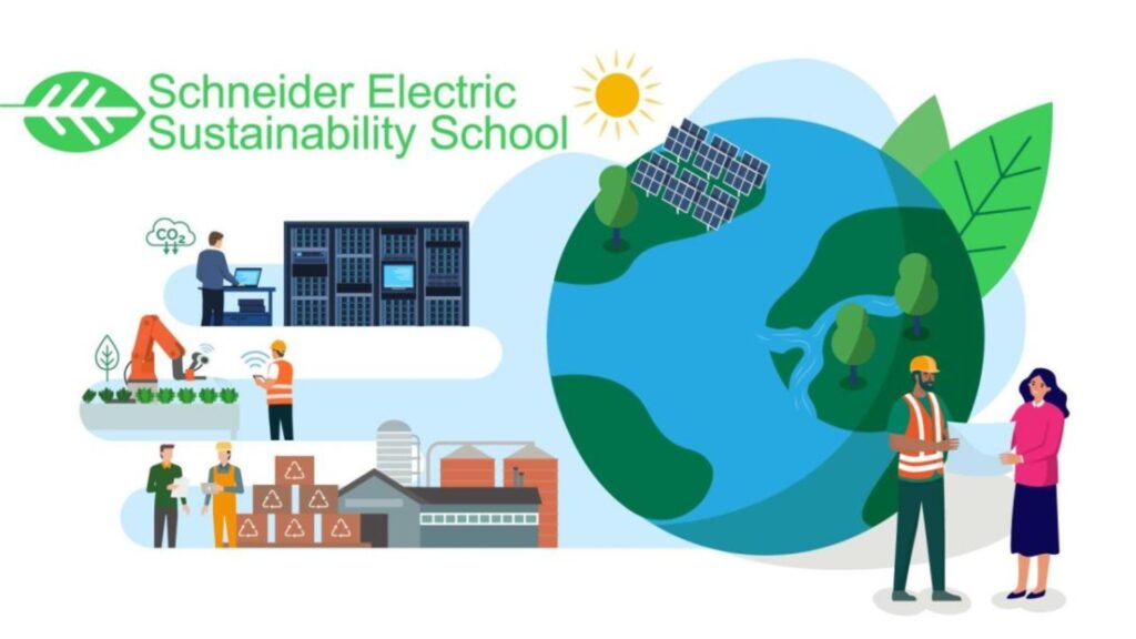 Primera escuela de sostenibilidad de Schneider Electric abre sus inscripciones