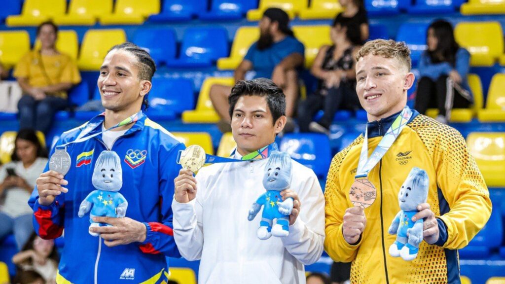 Jorge Vega gana medalla de oro en San Salvador 2023