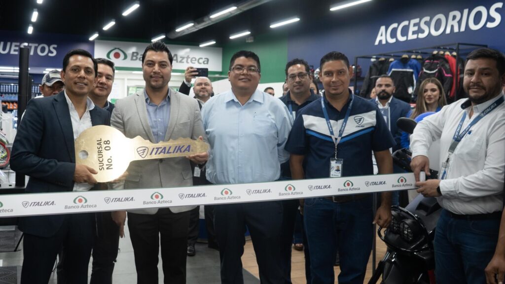 Italika y Banco Azteca inauguran su nueva sede en Escuintla