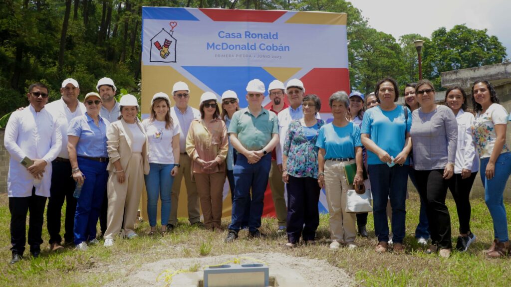 Fundación Infantil Ronald McDonald inicia la construcción de la Primera Casa Ronald McDonald en Cobán