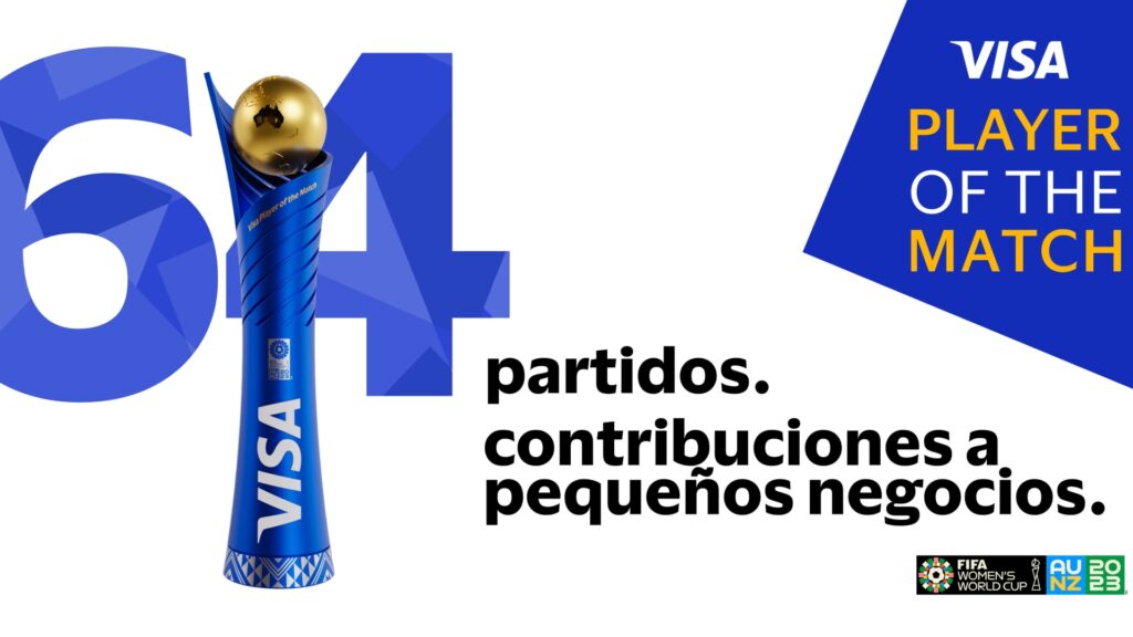 Mujeres podrán beneficiarse del premio Visa Player of the Match