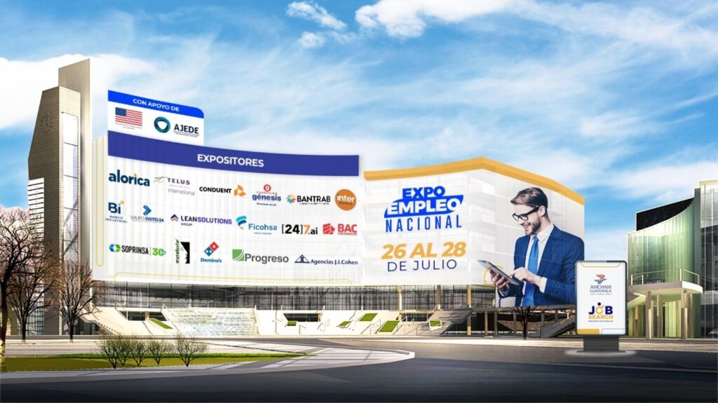 Amcham Guatemala promueve oportunidades en la segunda Expo Empleo 2023