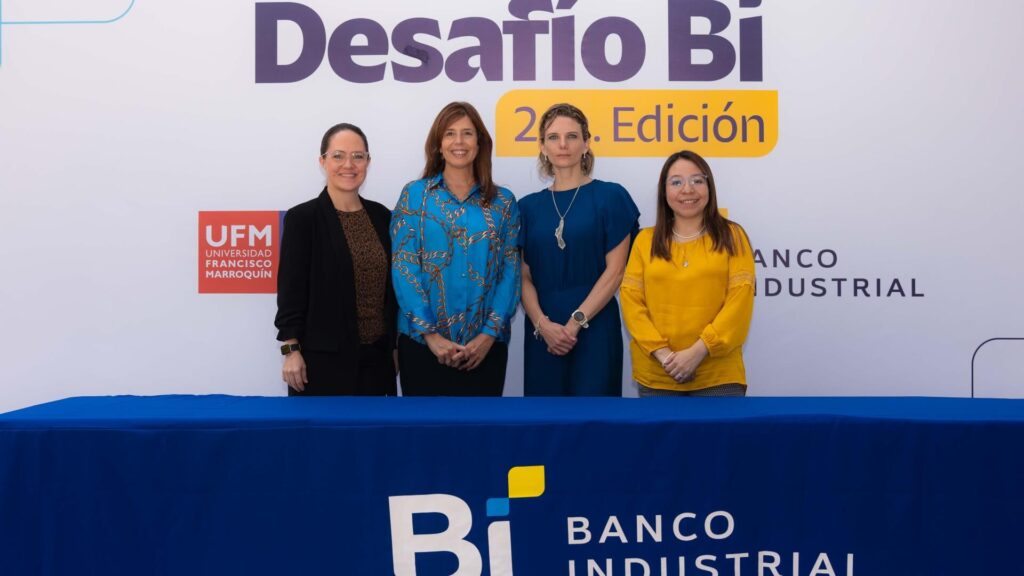 Banco Industrial y la Universidad Francisco Marroquín se unen para crear Desafío Bi