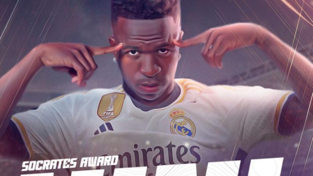 Vinicius es el ganador del premio Sócrates 2023