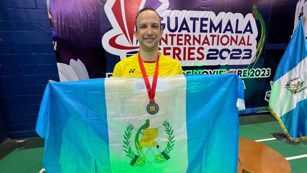 Guatemala brilla en el Internacional Series de Bádminton