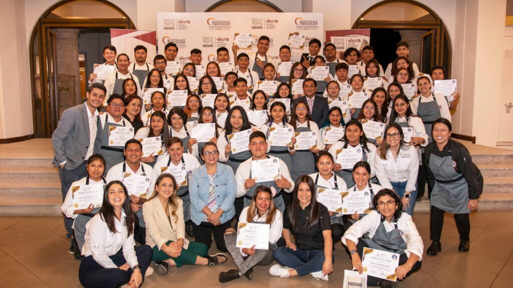 Nestlé Professional se enorgullece de realizar la graduación de una nueva generación de jóvenes YOCUTA