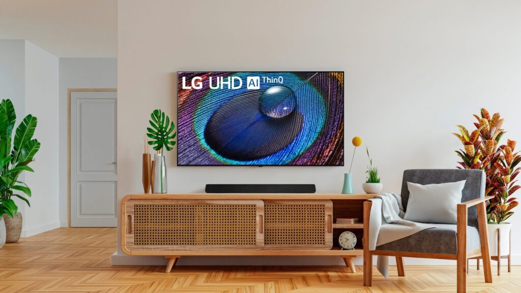 Las barras de sonido de LG ofrecen entretenimiento completo en el hogar