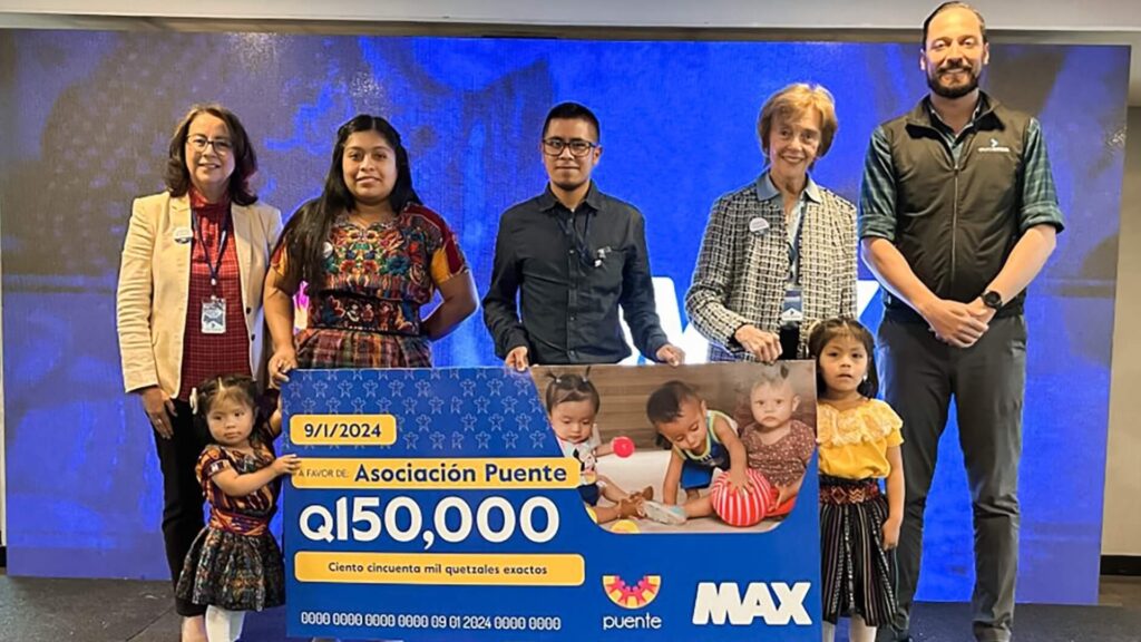 MAX y Puente iluminan el futuro de la niñez guatemalteca