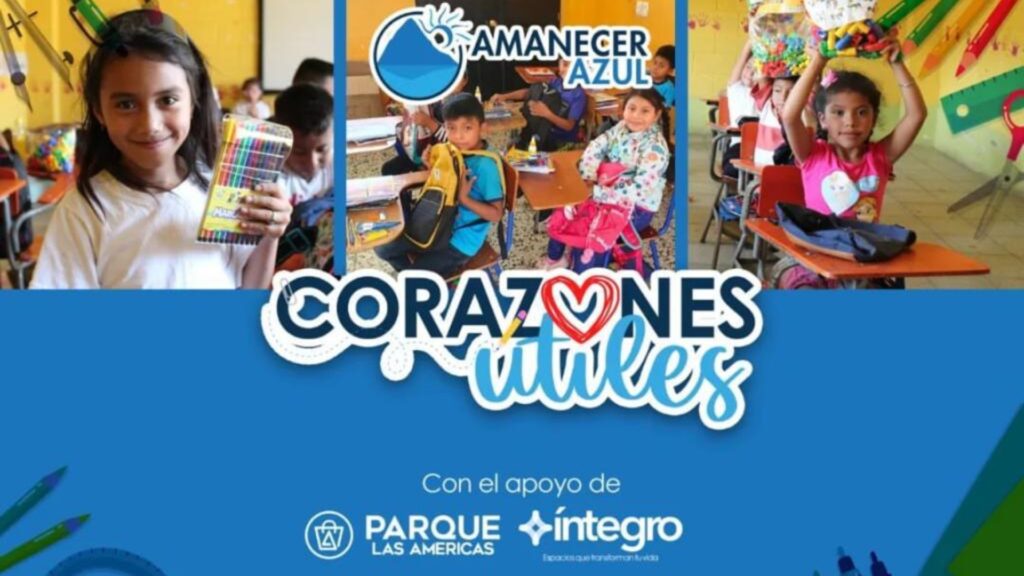 “Corazones Útiles”, Una campaña para recolectar útiles escolares  