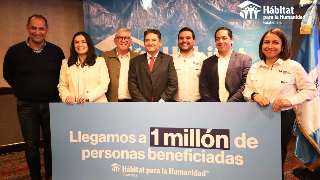 Hábitat para la Humanidad Guatemala transforma vidas a través de “1 millón de sueños cumplidos”