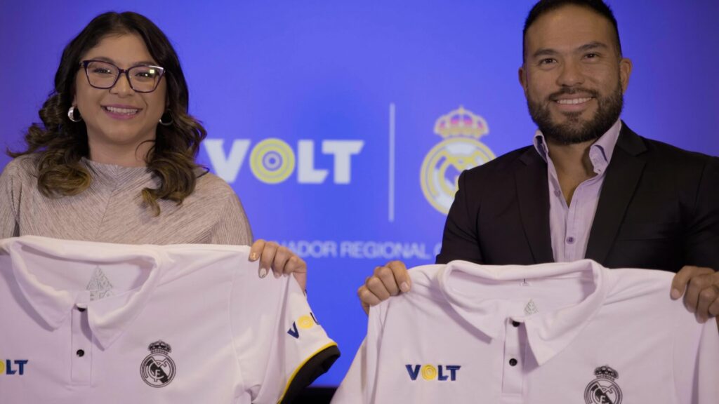 VOLT se convierte en la marca oficial del Real Madrid