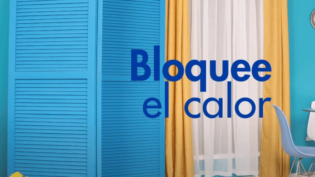 Bloquea el calor en tu hogar con un biombo hecho a mano