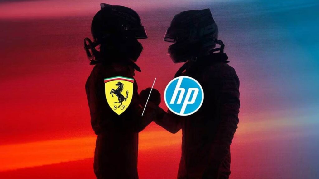Ferrari y HP anuncian un acuerdo de colaboración 