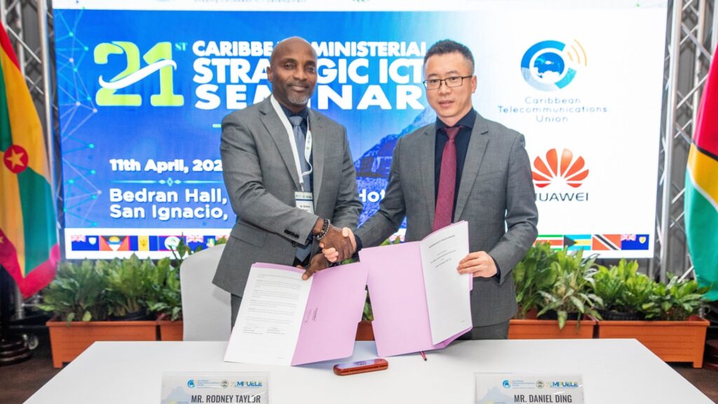 Huawei y la Unión de Telecomunicaciones del Caribe fortalecen el camino hacia un Caribe más digitalizado