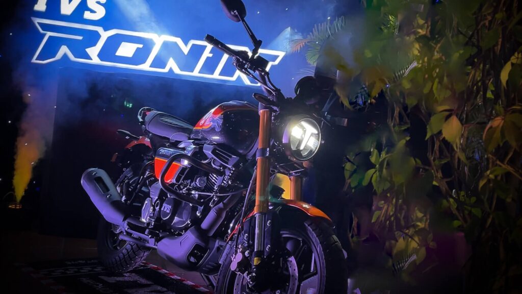 TVS RONIN la motocicleta Retro Moderna llega a Guatemala