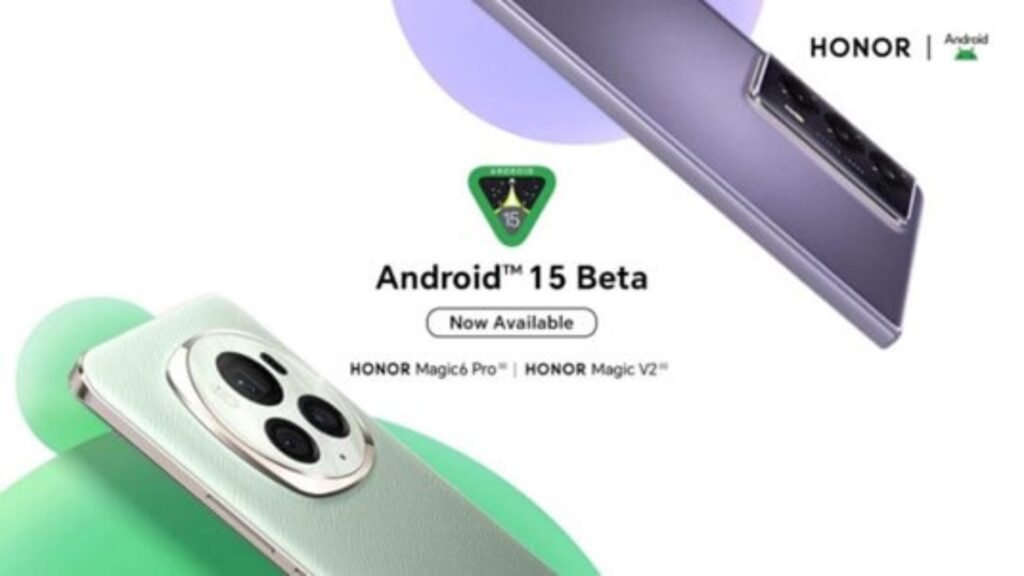 HONOR lanza el programa Beta de Android 15
