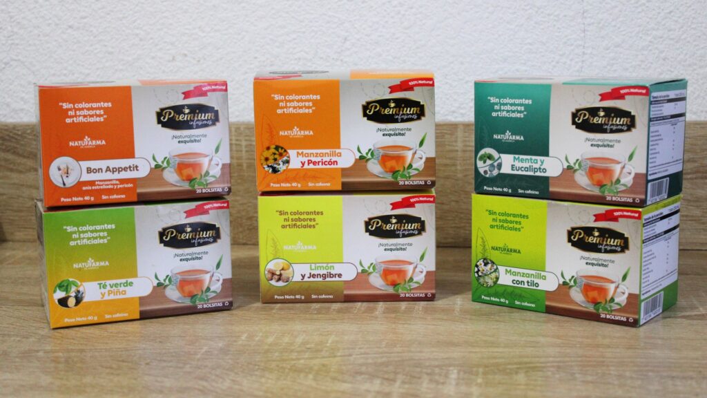 Natufarma de América revela su línea de Infusiones Premium